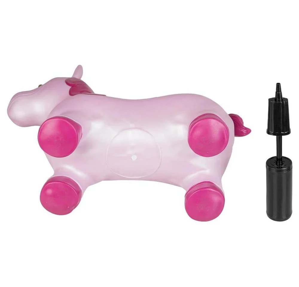 Idena Hüpftier Einhorn Rosa mit Sternen - Bild 5