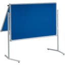 MAUL Moderationstafel MAULpro Klappbar Blau Textil-Oberfläche Bild 1