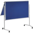 MAUL Moderationstafel MAULpro Klappbar Blau Textil-Oberfläche Bild 2