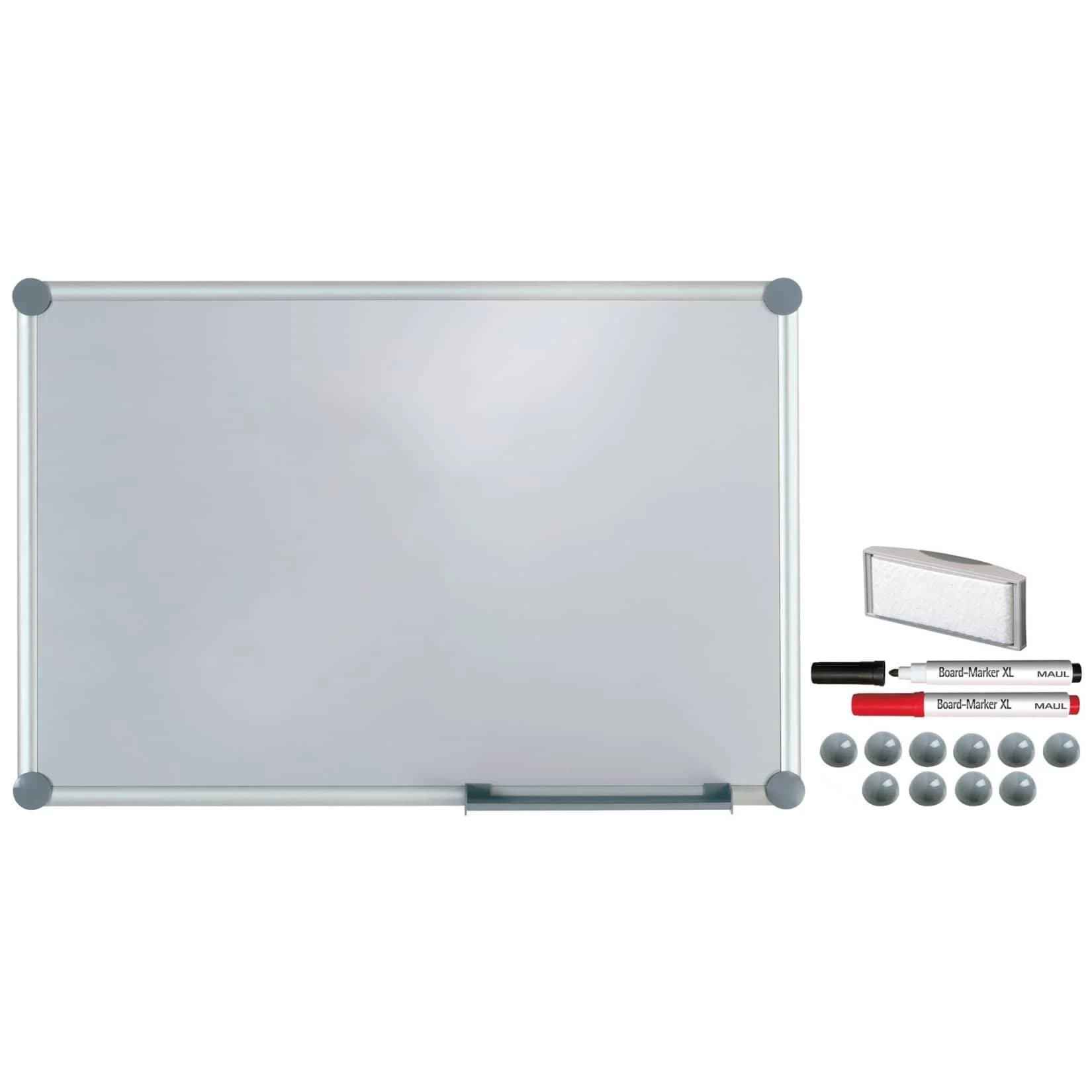 MAUL Whiteboard 2000 MAULpro Komplett-Set Silber