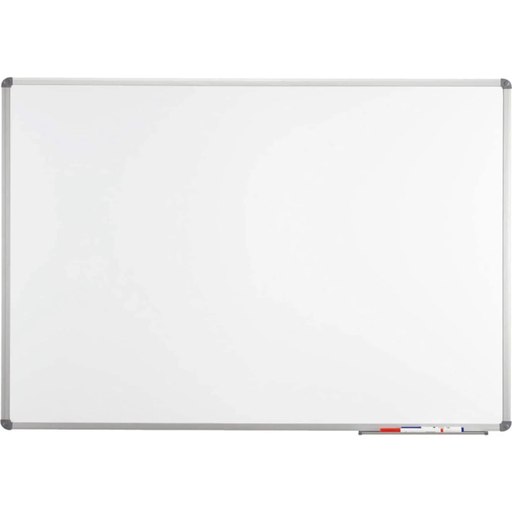 MAUL Whiteboard MAULstandard Weiss Silber Aluminium Stahl