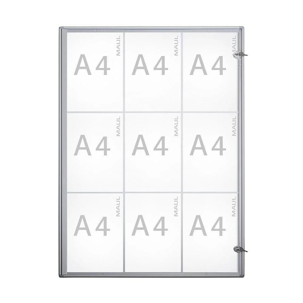 Maul Schaukasten MAULextraslim Silber - 9x A4 - Bild 2