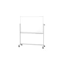 MAUL mobiles Whiteboard MAULstandard drehbar Emaille Weiss Bild 1