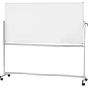 MAUL mobiles Whiteboard MAULstandard drehbar Emaille Weiss Bild 2