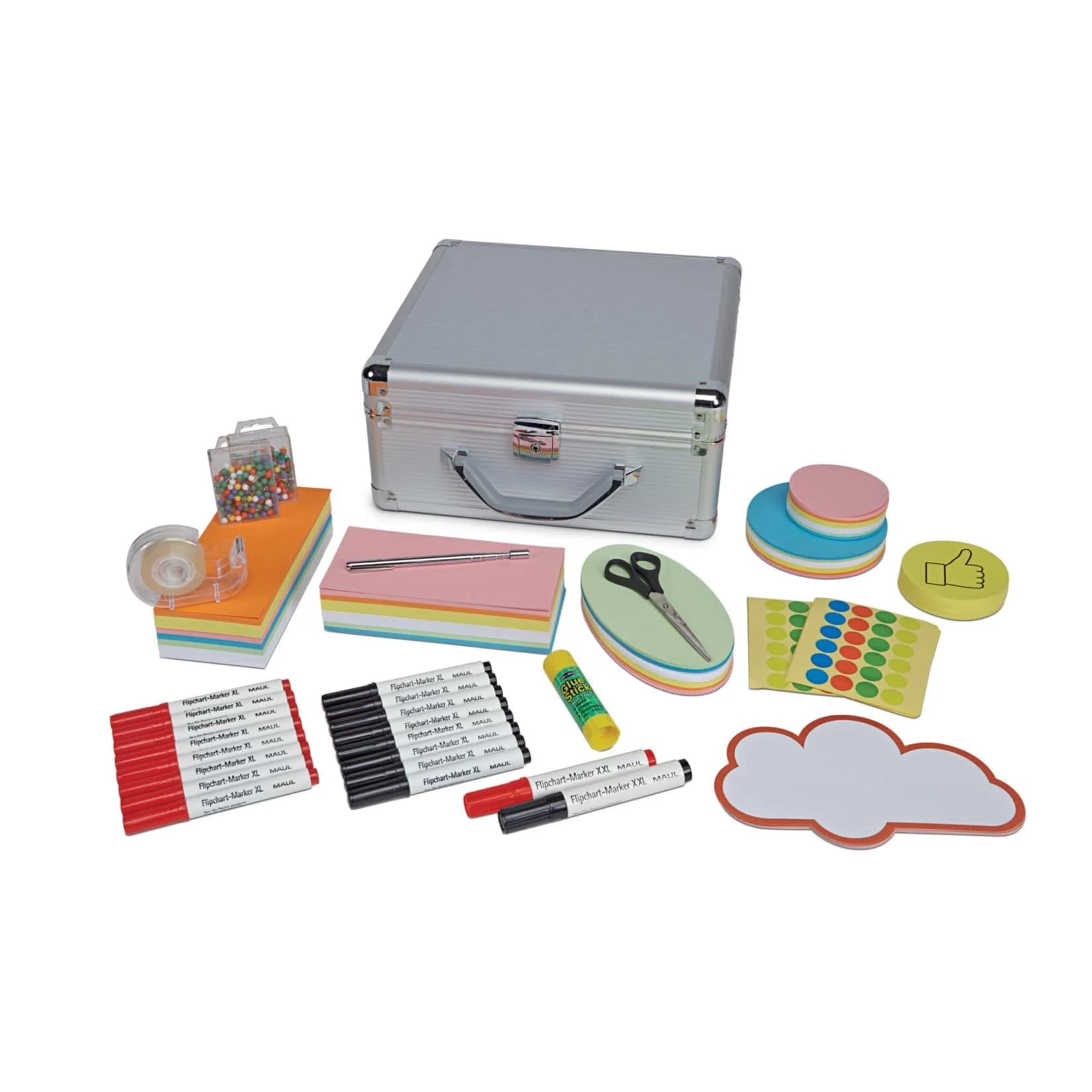 MAUL Moderatorenkoffer Aluminium Silber 2362 Teile