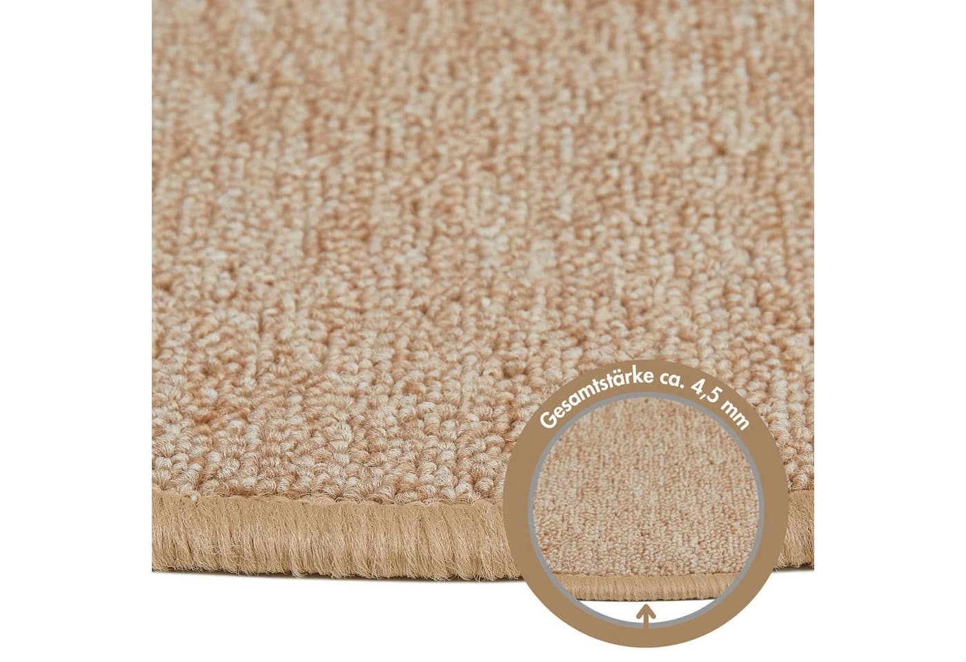Andiamo Stufenmatte Rambo 15-tlg. Beige Halbrund Selbstklebend - Bild 4