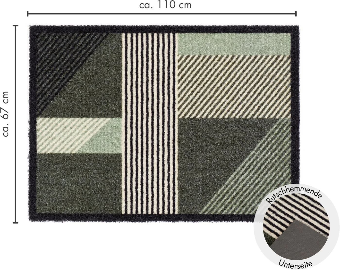Barbara Becker Fußmatte Sense Grün Modernes Design - Bild 5