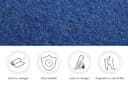 misento Kunstrasen Poolteppich Blau Rund mit Drainage-Noppen Bild 4