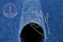 misento Kunstrasen Poolteppich Blau Rund mit Drainage-Noppen Bild 5