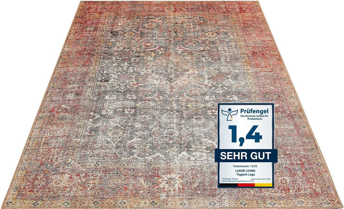 LUXOR living Teppich Lago Rot Faltbar In- und Outdoor - Bild 3