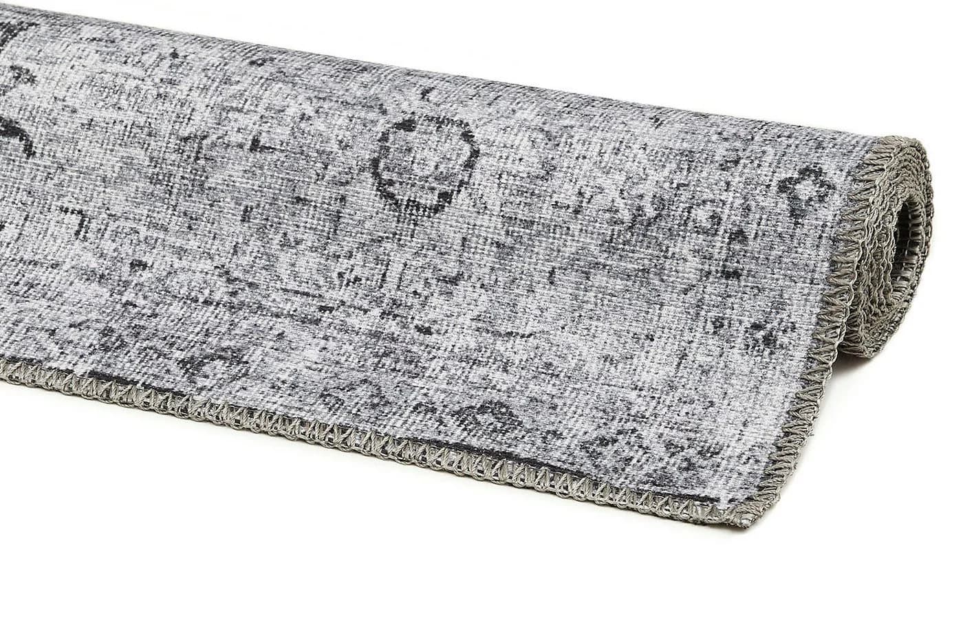 LUXOR living Teppich Lago Grau Polyester Faltbar - Bild 5