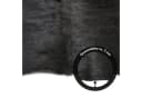 LUXOR living Fellteppich Rinderfell Fellförmig Schwarz/Braun Bild 4