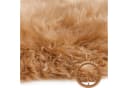 LUXOR living Lammfell Sitzkissen 34x34 cm Braun Bild 5
