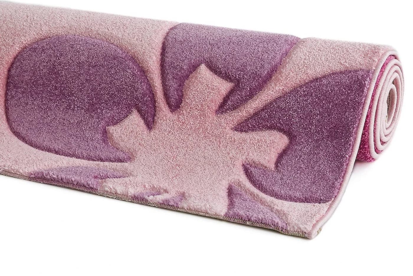 LUXOR LIVING Kinderteppich Flair Rosa Kurzflor Blumendesign - Bild 4