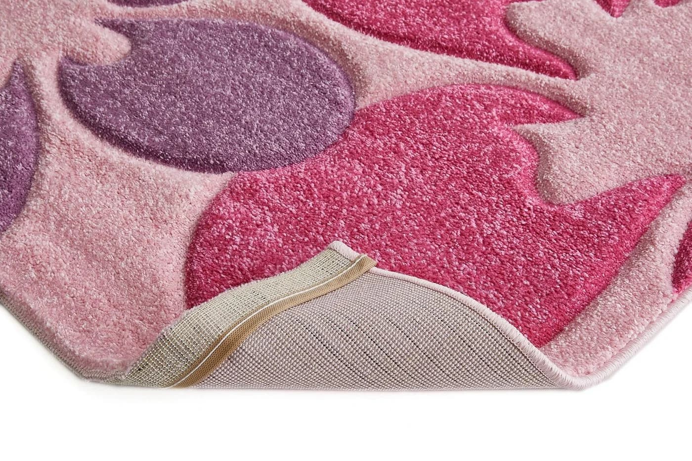LUXOR LIVING Kinderteppich Flair Rosa Kurzflor Blumendesign - Bild 5