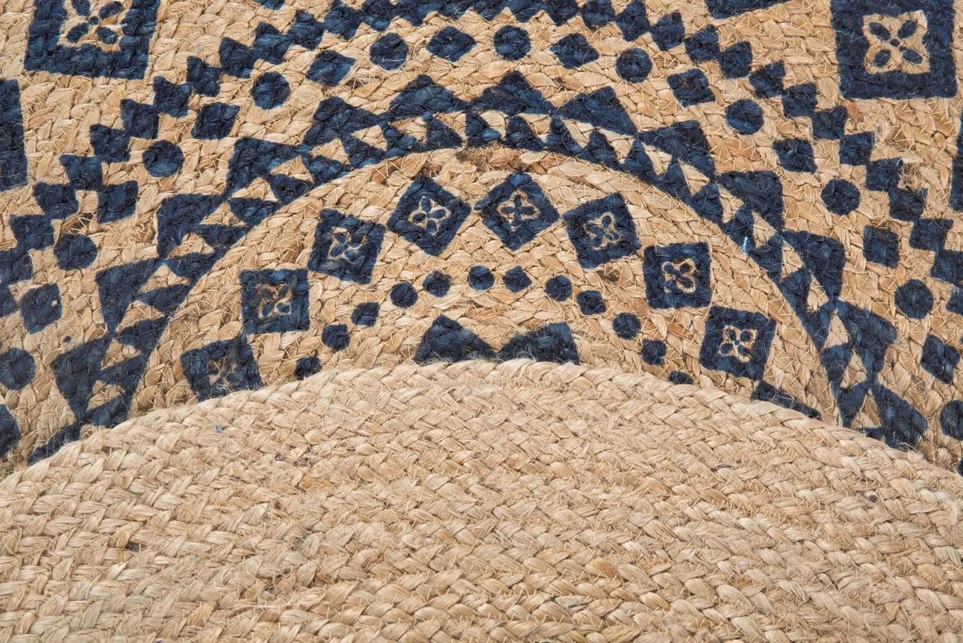 LUXOR living Teppich Mamda Jute Rund Naturfarben In- und Outdoor - Bild 3