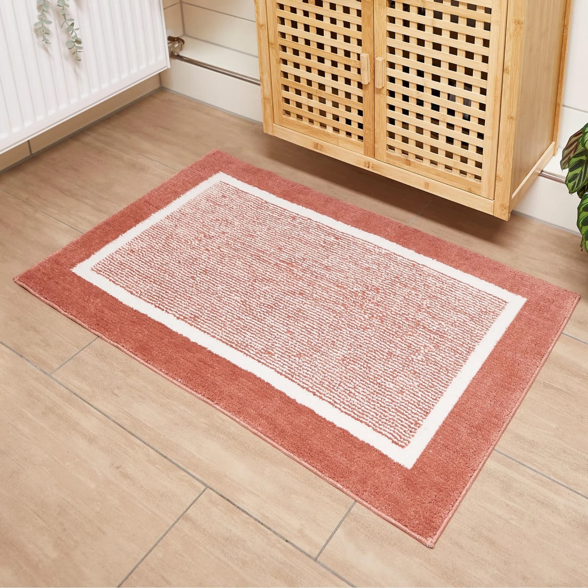 ANDIAMO Badematte Maui Rost Polyester Gestreift
