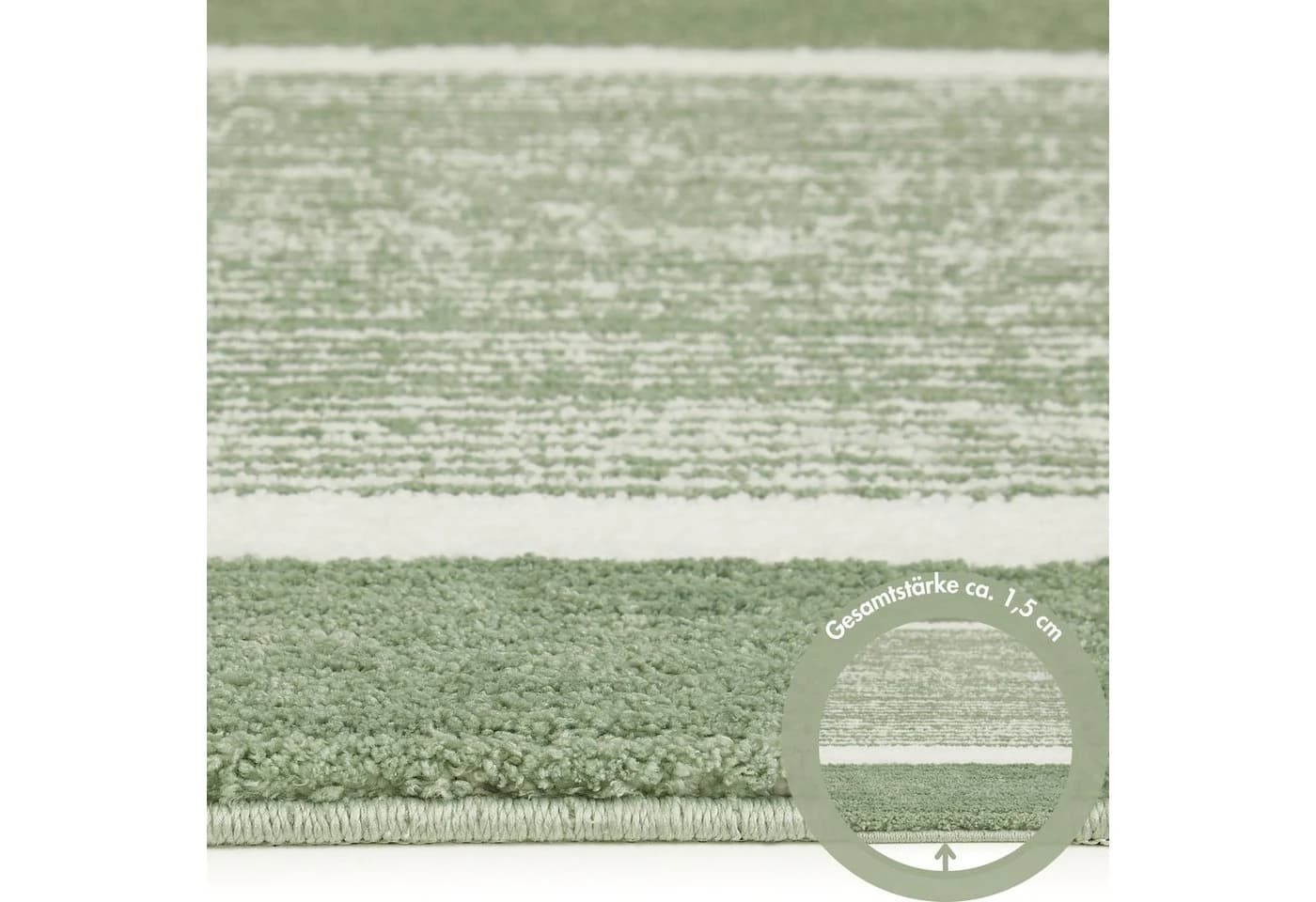 ANDIAMO Badematte Maui Salbei Gestreift Polyester - Bild 5