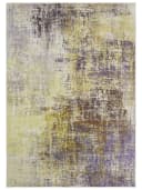 Andiamo Teppich Pila Modern Abstrakt Grün-Lila Kurzflor Bild 2
