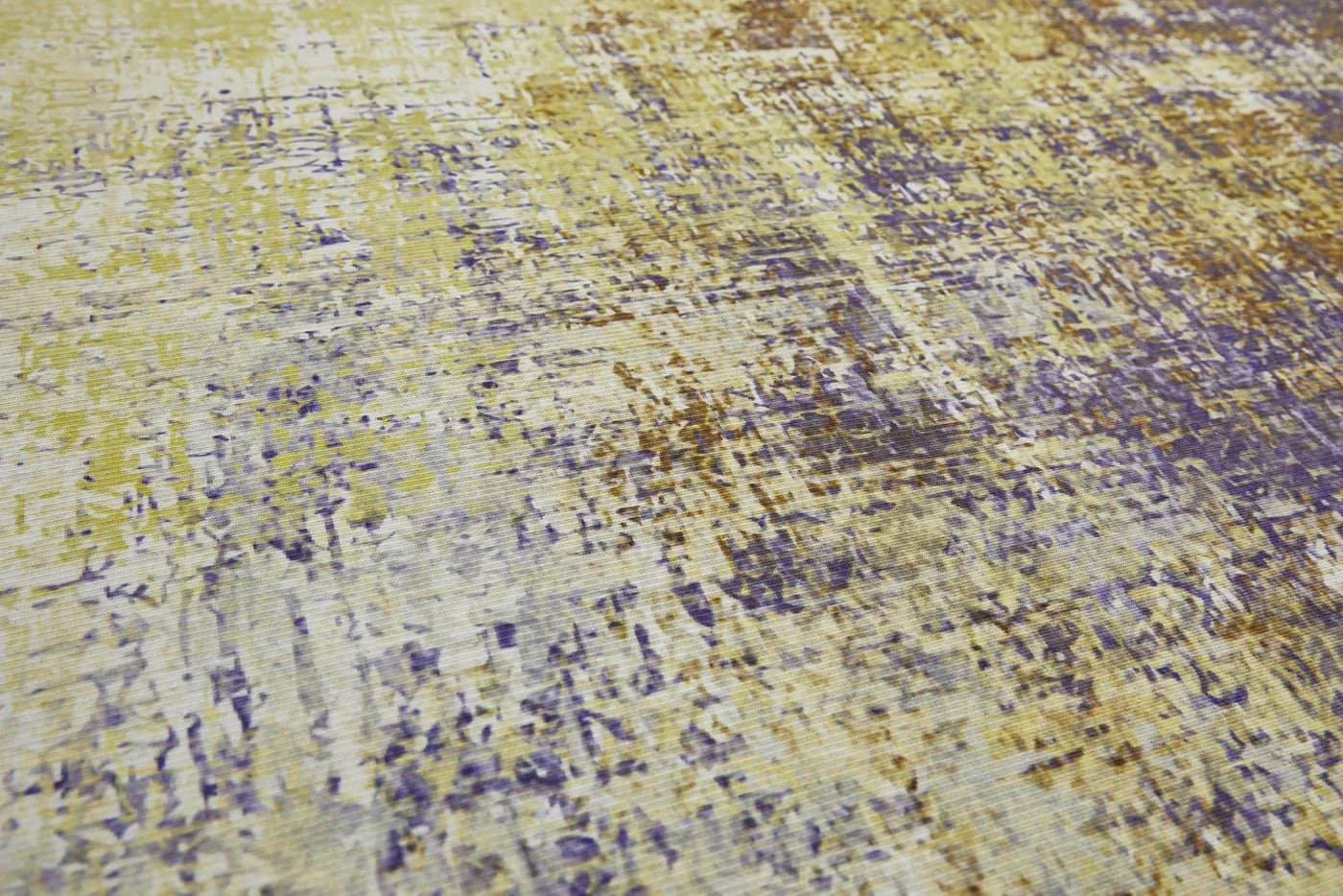 Andiamo Teppich Pila Modern Abstrakt Grün-Lila Kurzflor - Bild 3