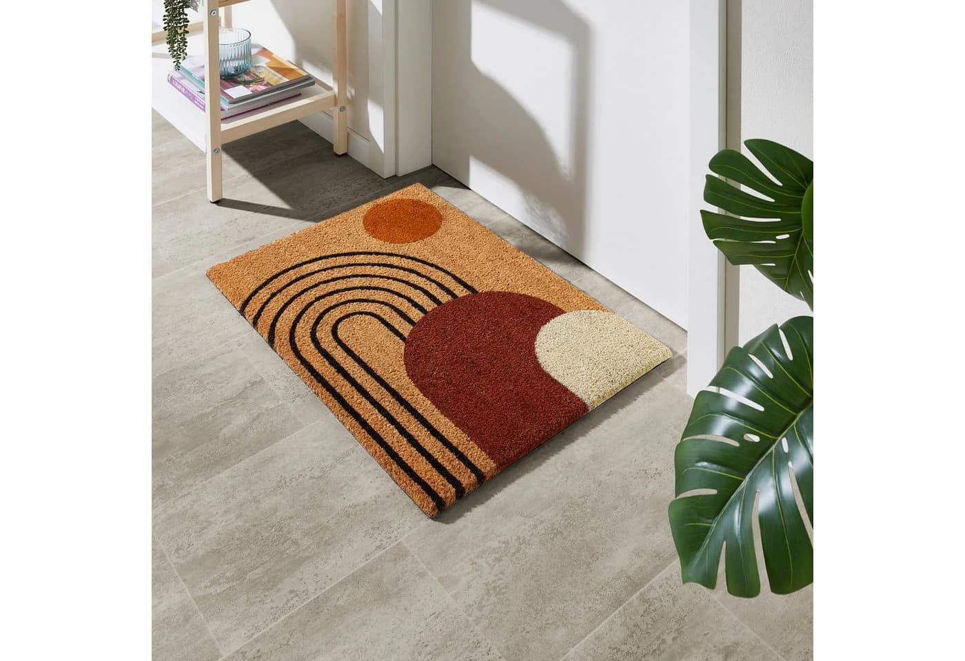 Kokos-Fußmatte Natur, 40x60 cm - Bild 1