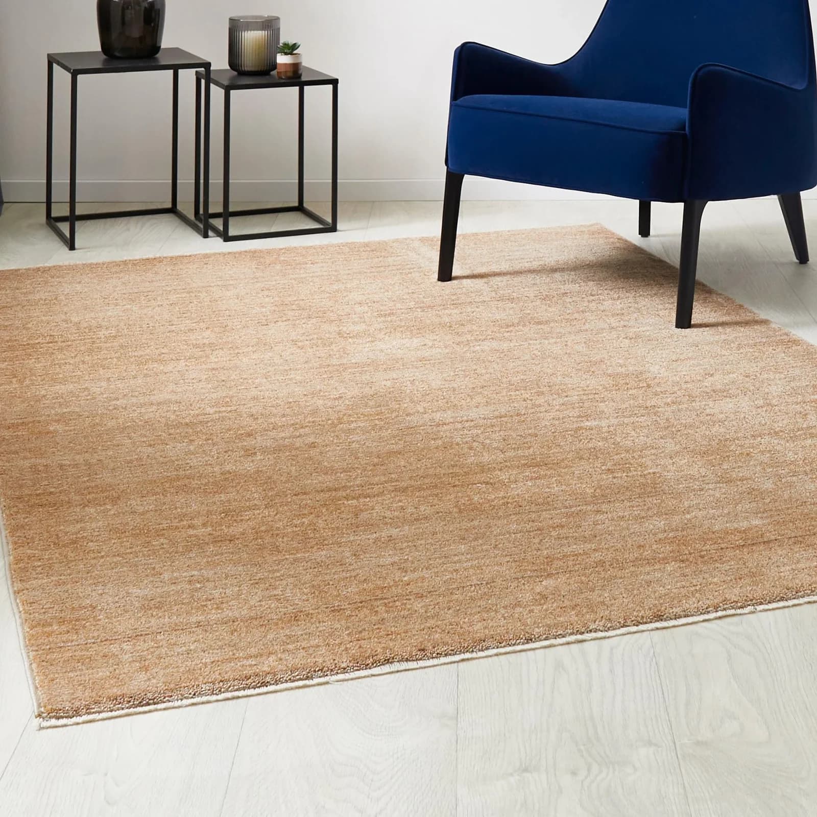 LUXOR LIVING Vilnius Teppich Rosa Polyester Fransenteppich