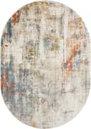LUXOR LIVING Teppich Montreal Beige Blau Kurzflor Modern Bild 1