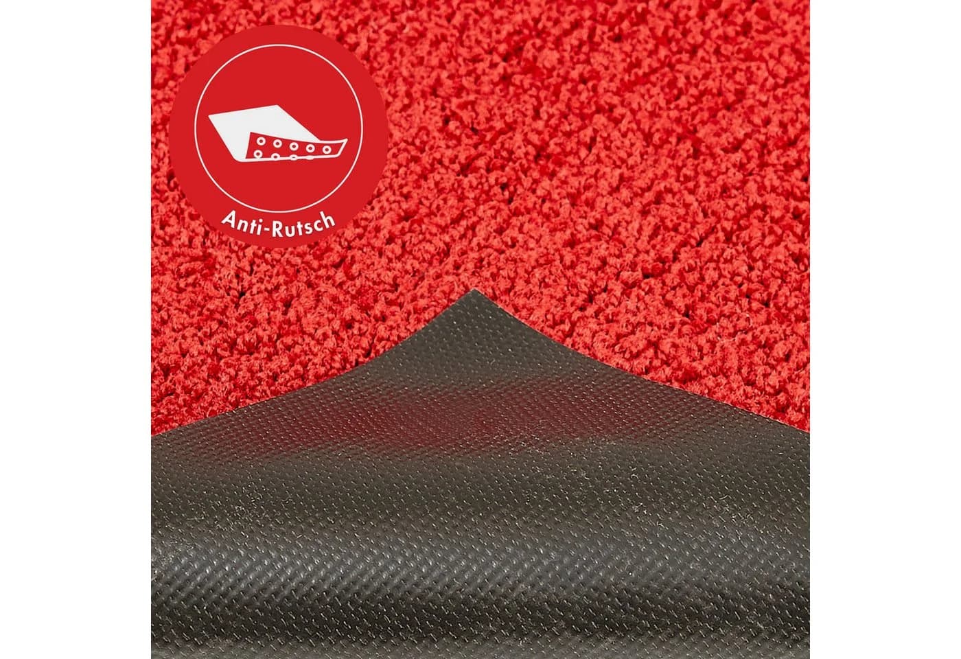 ANDIAMO Fußmatte Verdi Rot Schmutzfangmatte Rutschfest - Bild 4
