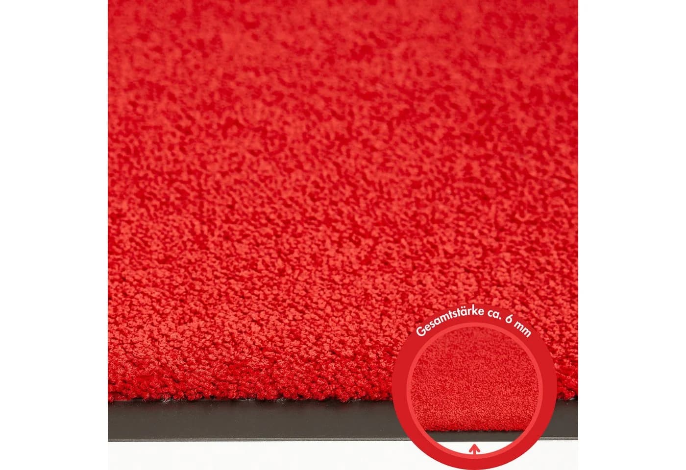 ANDIAMO Fußmatte Verdi Rot Schmutzfangmatte Rutschfest - Bild 5
