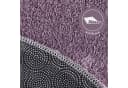 ANDIAMO Badematte Arezzo Lavendel Rund Polyester Bild 3