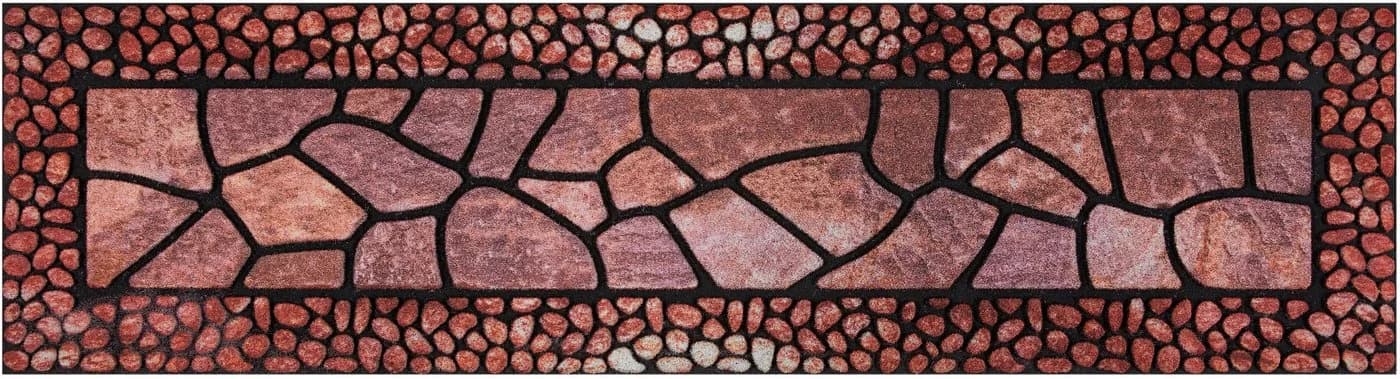 ANDIAMO Outdoor-Stufenmatte 2er Set Terrakotta Gummi - Bild 2