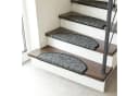 ANDIAMO Stufenmatte Set 15-tlg. Anthrazit Selbstklebend Bild 1