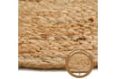 LUXOR LIVING Juteteppich Mamda 2 Beige Handgefertigt Bild 4