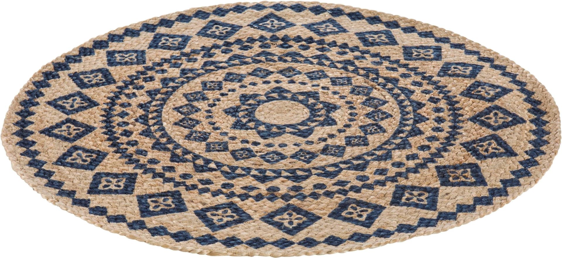 LUXOR LIVING Juteteppich "Mamda" 120 cm Ø Beige