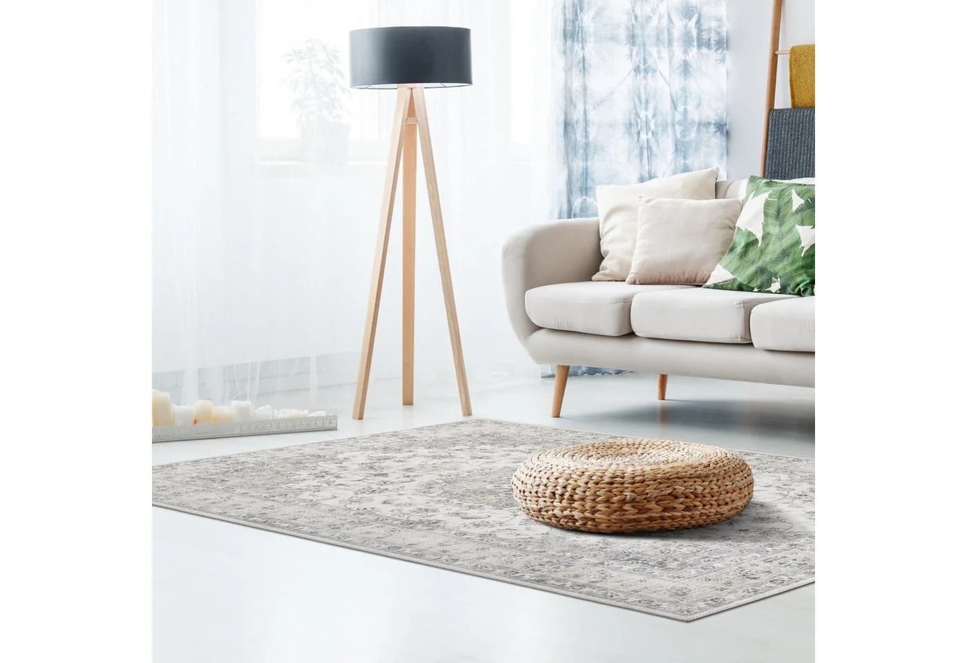 LUXOR LIVING Prima 3 Teppich Beige Vintage Kurzflor