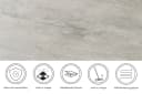 misento Vinylboden selbstklebend Grau Beton- und Marmoroptik Bild 5