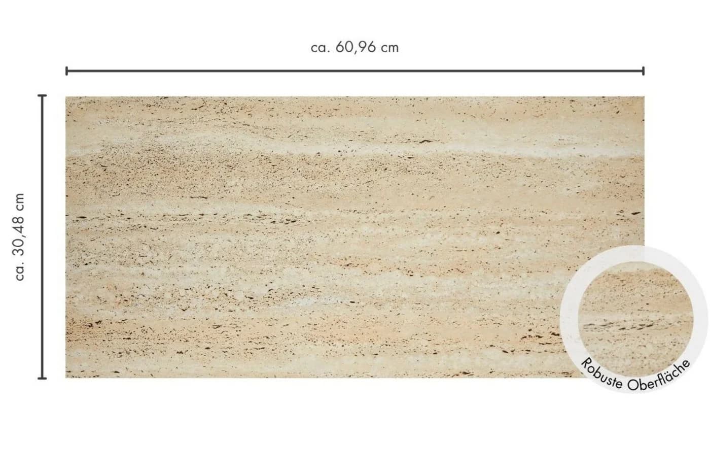 misento Vinylboden Selbstklebend Beton Marmor Optik 24 Fliesen - Bild 4