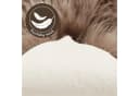 LUXOR living Stuhlkissen Lammfell Grau Taupe 34x34cm Bild 4