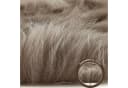 LUXOR living Stuhlkissen Lammfell Grau Taupe 34x34cm Bild 5