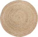Teppich OTTO HOME Mataro Beige Jute Rund Bild 2