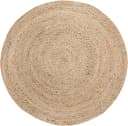 OTTO HOME Teppich Mataro Beige Jute Rund 120cm Bild 4