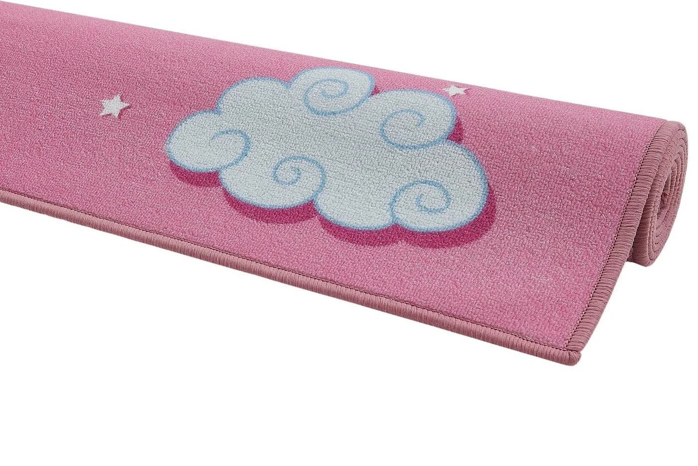 ANDIAMO Kinderteppich Einhorn Rosa Kurzflor - Bild 4