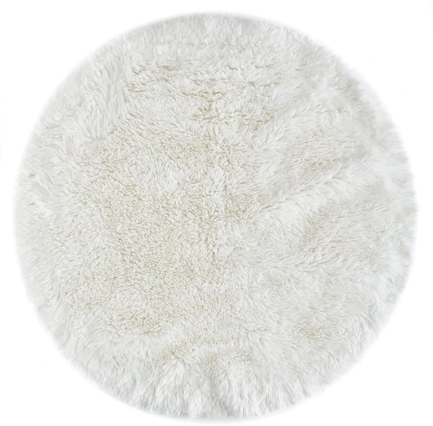 OTTO HOME Fellteppich Alpa Weiß Rund 80cm Polyester - Bild 2