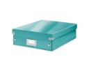 LEITZ Aufbewahrungsbox Click & Store Blau mit variabler Fächeraufteilung Bild 2