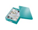 LEITZ Aufbewahrungsbox Click & Store Blau mit variabler Fächeraufteilung Bild 4