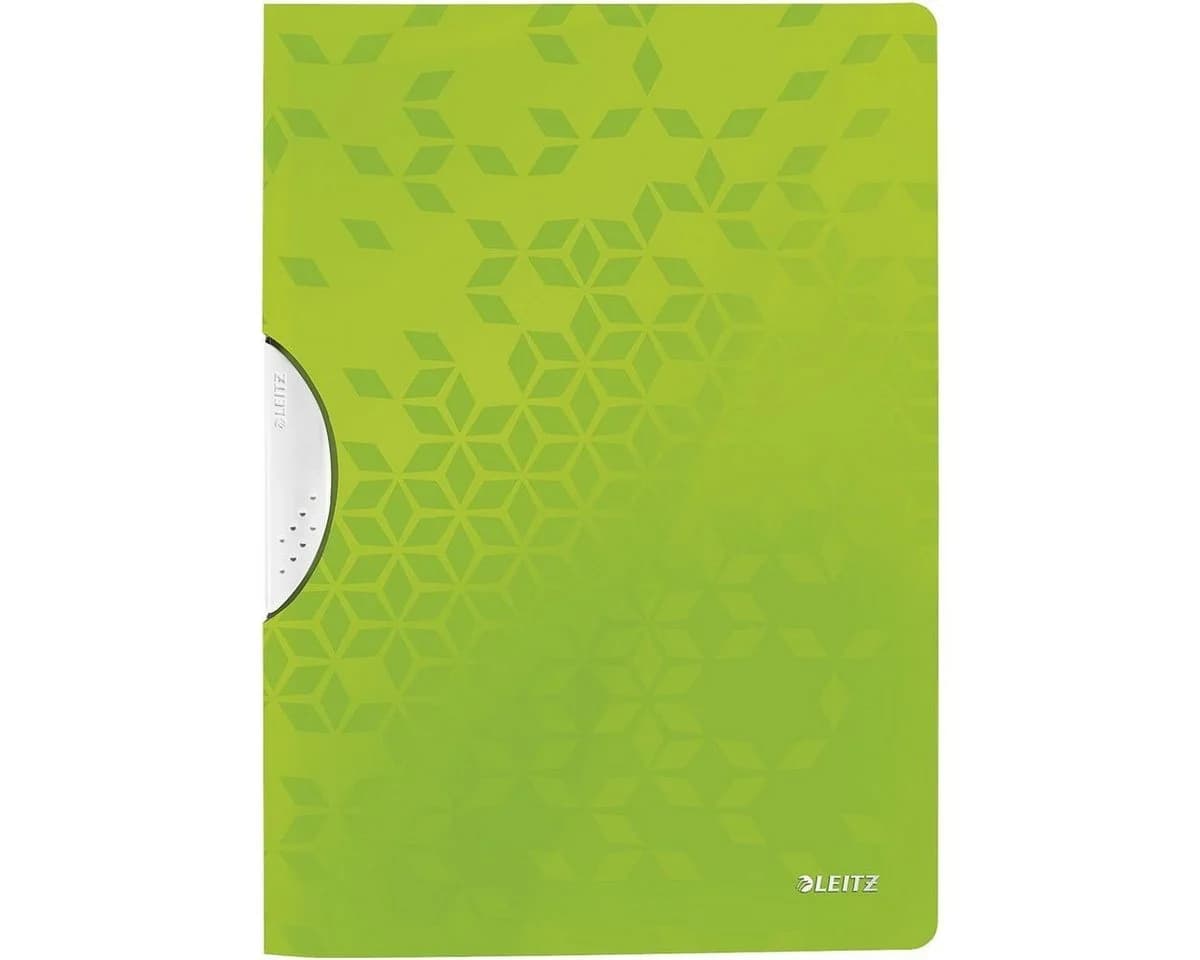 LEITZ Hefter WOW ColorClip 4185 Klemmhefter DIN A4 Grün Metallic - Bild 2