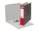 LEITZ Aktenordner 1080 DIN A4 Rot 8cm Rückenbreite mit Griffloch Bild 3