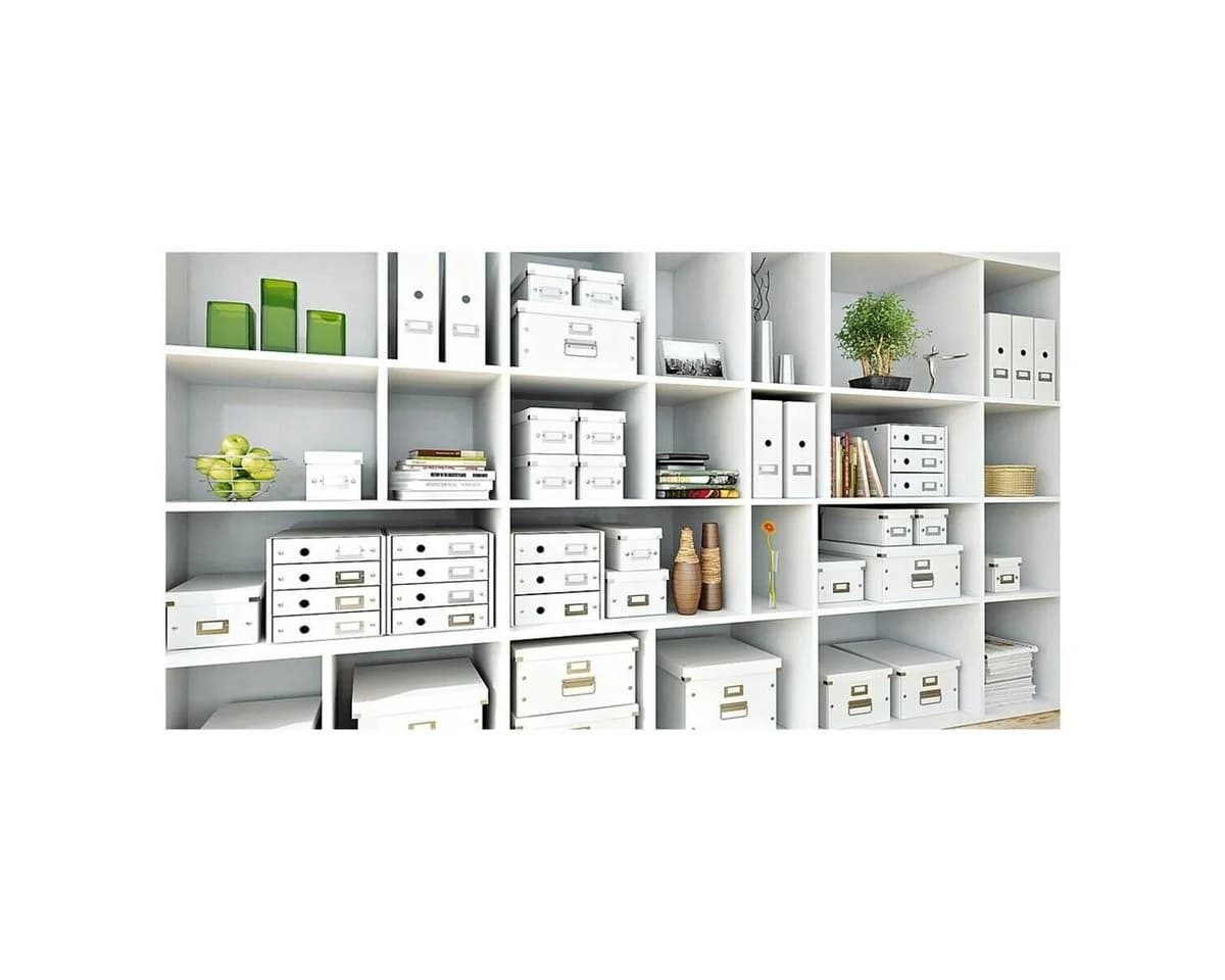 LEITZ Aufbewahrungsbox Click & Store A4 Weiß mit Deckel - Bild 3