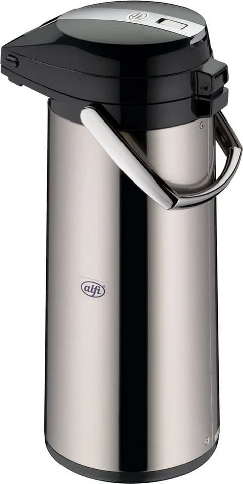 Pump-Isolierkanne ALFI Silber Edelstahl 3 Liter - Bild 3