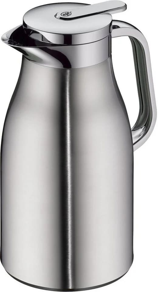 Alfi Isolierkanne SKYLINE 1L mit Hartglaseinsatz & ergonomischem Griff